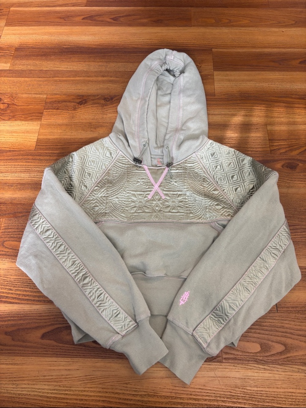 Free People Diamond Mind Pullover Hoodie